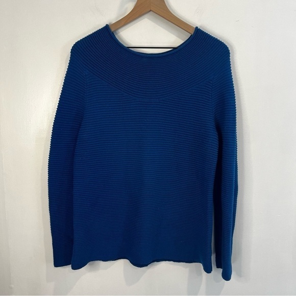 Women’s | Talbots Blue Knit Sweater | Large - Picture 1 of 7